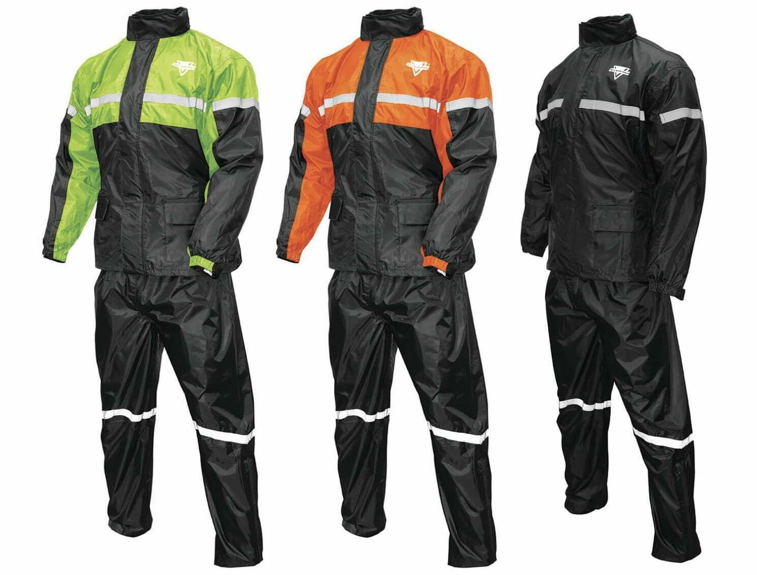 Nelson Rigg Stormrider Rain Suit; 100% Waterproof, Pants And Jacket Included With Reflective Striping (Hi-Viz Yellow/Black, Large) Nelson rigg stormrider rain suit; 100% waterproof, pants and jacket included with reflective striping (hi-viz yellow/black, large)